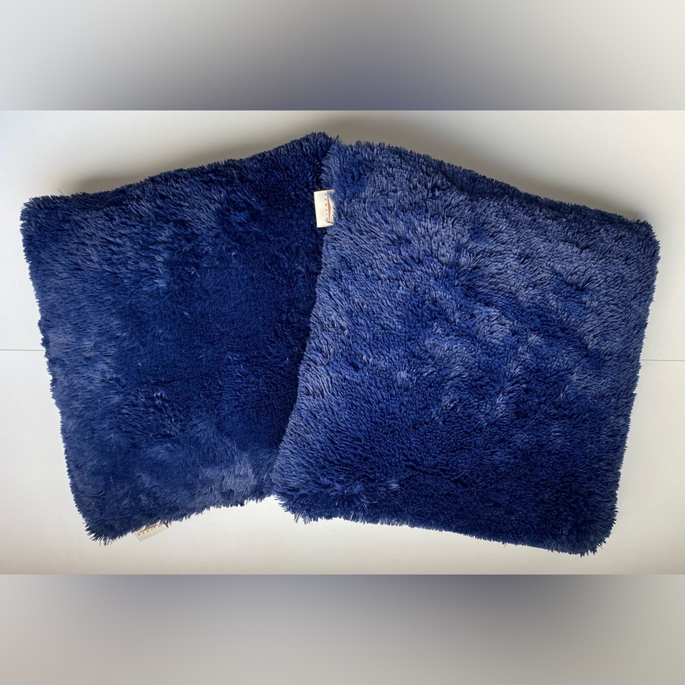 Domain Blue Square Accent Pillows (2)